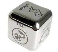 Dés alimentaires | Jeux de dés Quoi pour le dîner Couples Dés de décision | Lui Elle Idée de rendez-vous romantique Dés repas Décideur alimentaire pour le Nouvel An Saint-Valentin