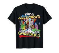 des allées aux galeries d'art Graffiti T-Shirt