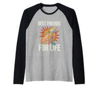 des Amis drôles pour la Vie, Un Perroquet Qui Dit Sarcastique Manche Raglan