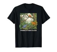 des Amis Grenouilles drôles en Haut Lieu T-Shirt