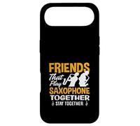 des Amis Jouent du Saxophone Ensemble, Duo de saxophonistes Amusant Coque pour iPhone Air
