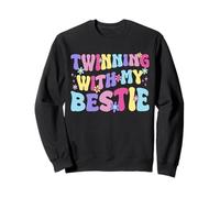 des Amis Ont Une idée de jumelage avec Les Jumelles de My Bestie Spirit Week Sweatshirt