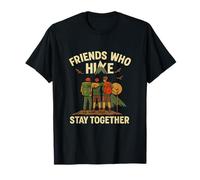 des Amis Qui Font de la randonnée Ensemble Stay Together Mountain Adventure T-Shirt