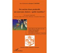 Des anciens tissus productifs aux nouveaux clusters : quelle transition ? Un regard comparatif : Provence Alpes Côte d'Azur, Piémont, Comunitat Valenciana - Jacques Garnier - L'harmattan - broché - Et