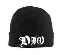 des années 80 Heavy Metal Dio Tricot Chapeau Bonnet Chapeau D’Hiver Chapeau Hip-hop Chaud Hommes Femmes