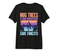 des Arbres immenses escaladent des Montagnes et sauvent des forêts T-Shirt Haut de Gamme