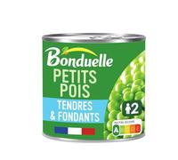 Des assiettes savoureuses en un tour de main avec BONDUELLE Petits Pois Tendres et Fondants, conserve de 280g - Lot de 4