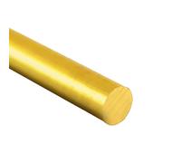 Des barres rondes de bronze, Tige ronde en laiton for manche de couteau de modélisme, plusieurs tailles(100mm x 5mm)