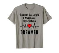 Des battements de cœur avec du cœur pour les rêveurs T-Shirt