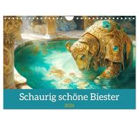 Des bêtes qui font peur, Version française (Calendrier mural 2026 DIN A4 portrait), Calendrier CALVENDO mensuel