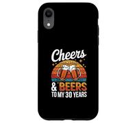 des bières pour Mes 30 Ans Coque pour iPhone XR