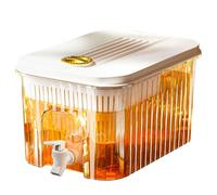 Des Boissons Au Réfrigérateur - Répanage De Fuite 3 / 5L - Répandre À L'épreuve, Coq | Dispensateur De Boissons Filtrées Pour Le Thé, Le Café, Le Lait, Le Jus, Le Cidre, Parfait Pour La Cuisine