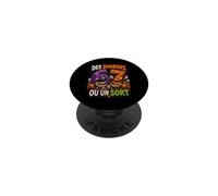 des Bonbons Ou Un Sort 6 7 Halloween Six Seven Enfant PopSockets PopGrip Adhésif
