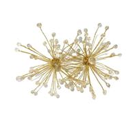 Des boucles d'oreilles de mariée exagérées pour le mariage avec des cristaux et faites à la main qui garantissent un accessoire de mariage confortable, taille unique, comme décrit