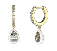 Des boucles d'oreilles GUESS JUBE03143JWYGWHT-U Acier Femme Doré
