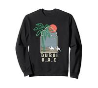 des Cavaliers à Dos de Chameau dans Le désert du Moyen-Orient | UAE Dubai Travel Sweatshirt