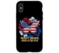 des Cerveaux De Beauté Et Une Américaine Forte Et Coque pour iPhone X/XS