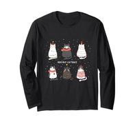 Des Chats Mignons Chatons Femmes Maman Chat Cadeau Noël Manche Longue