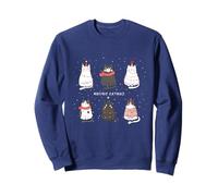 Des Chats Mignons Chatons Femmes Maman Chat Cadeau Noël Sweatshirt