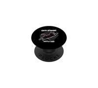 des Chats Parce Que Les Gens sucent Un Amoureux des Chats Noirs PopSockets PopGrip Adhésif