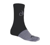 Des chaussettes SENSOR Tour Mérinos Laine gris-noir L (9-11 Royaume-Uni)