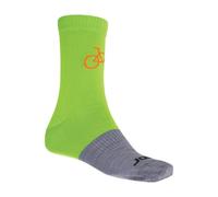 Des chaussettes SENSOR Tour Mérinos Laine vert / gris L (9-11 Royaume-Uni)