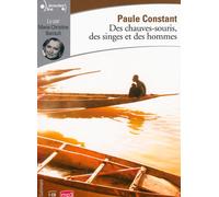 Des chauves-souris, des singes et des hommes Avec 1 CD MP3 - Paule Constant - Gallimard - Texte lu (CD) - Textes lus CD