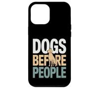 des Chiens drôles Avant Que Les Gens Disent des Amoureux des Chiens Coque pour iPhone 12 Pro Max