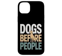 des Chiens drôles Avant Que Les Gens Disent des Amoureux des Chiens Coque pour iPhone 14 Plus