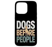 des Chiens drôles Avant Que Les Gens Disent des Amoureux des Chiens Coque pour iPhone 15 Pro Max