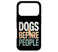 des Chiens drôles Avant Que Les Gens Disent des Amoureux des Chiens Coque pour iPhone 17 Pro