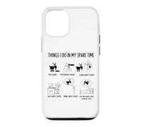 des Choses Amusantes Que Je Fais Pendant Mon Temps Libre Coque pour iPhone 12/12 Pro