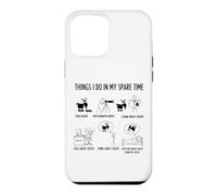 des Choses Amusantes Que Je Fais Pendant Mon Temps Libre Coque pour iPhone 12 Pro Max
