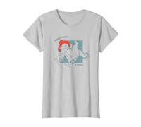 des Choses arrivent aux Ours de Paddington T-Shirt, Femme, Argent, XL