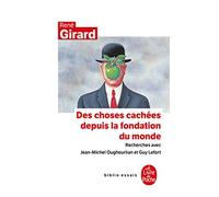 Des choses cachées depuis la fondation du monde