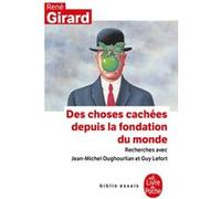 Des choses cachées depuis la fondation du monde