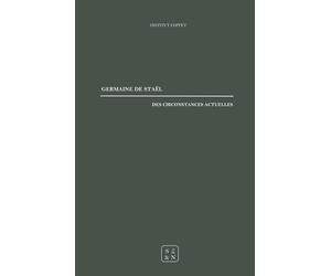 Des circonstances actuelles: qui peuvent terminer la Révolution et des principes qui doivent fonder la République en France