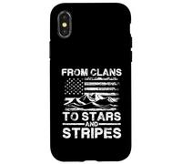 des Clans à l'héritage de Stars Stripes Coque pour iPhone X/XS