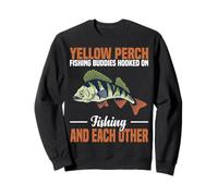 des Copains de pêche à la Perche Jaune accrochés Les UNS aux Autres Sweatshirt