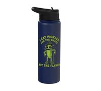 Des cornichons drôles par leur forme, pas par leur goût Stainless Steel Insulated Water Bottle