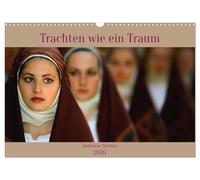 Des costumes traditionnels comme dans un rêve, Version française (Calendrier mural 2026 DIN A3 portrait), Calendrier CALVENDO mensuel