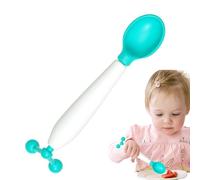 Des Cuillères D'alimentation, Une Cuillère De Mangeoire Rotative À 360 Degrés Pour Tout-petit | Cuillères Pour Tout-petits Avec Une Poignée Sans Glissement Pour La Maison, Voyager, Pour Les Gar