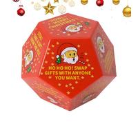Dés D échange, Dés D'échange du Père Noël, Père Noël Amusant Cadeau Anniversaire Fête Remplissage Chaussette Soirée en Famille Divertissement