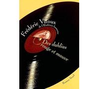 Des dahlias rouge et mauve