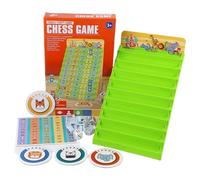 Dés d'apprentissage des mathématiques : développez des compétences logiques de comptage, style de motif de thème animal interactif, taille 20,3 x 18 x 25 cm + 1 dé inclus, construction durable en pape