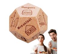 Dés Date de nuit - Couple sortir ensemble dés, jeu cadeau de rencontre pour anniversaire | Dés de décideur de dîner réutilisables pour cadeaux d'anniversaire, de Noël, d'anniversaire, d'Halloween et