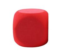 Dés de Classe surdimensionnés de 10cm, Grand Jeu effaçable, Aide à l ' enseignement, Jeu de fête, enseignement des mathématiques, Mousse réutilisable