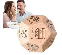 Dés de décision alimentaire, dés de décision de dîner, dés de soirée, cadeaux de couple, cadeaux de Saint-Valentin, cadeaux d'anniversaire, cadeaux de mariage, cadeaux amusants, (D&E)