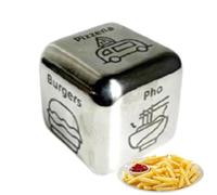 Dés de décision Alimentaire, Dés de dîner | Couples Quoi dîner Jeux de dés Date Dés de décision | Dés de Nourriture Décideur de Nourriture Idée de Rendez-Vous Romantique pour Le Compliment