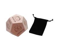 Dés de décision alimentaire, idée de jeu de dés pour rendez-vous galant, cadeau d'anniversaire, de Saint-Valentin pour couples, cadeaux de Noël et d'anniversaire pour mari, épouse, petit ami, petite